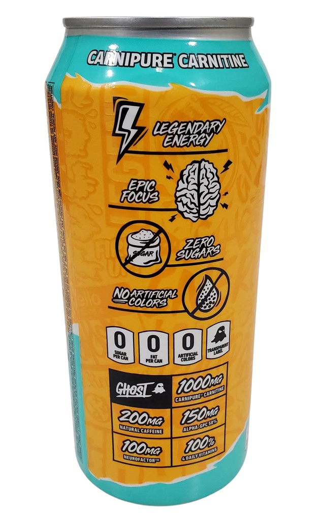 Ghost Tropical Mango Energy Drink  16 Fl. Oz. 1 Can