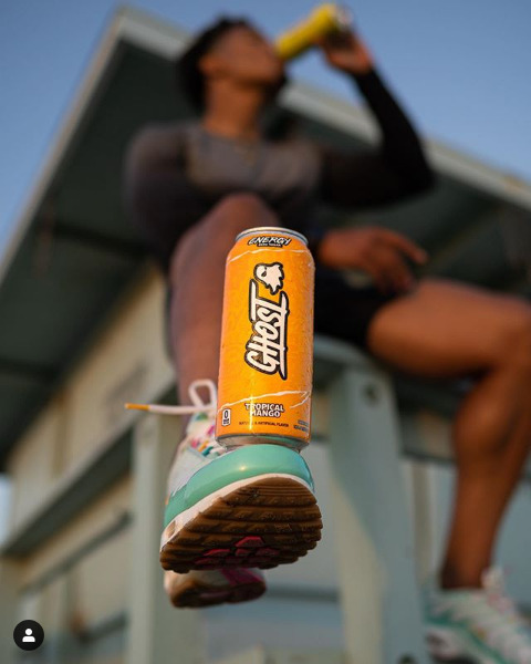 Ghost Tropical Mango Energy Drink  16 Fl. Oz. 1 Can
