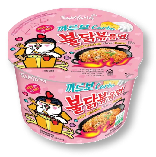 [8801073211506] Buldak Big Bowl Carbonara 105 Gr