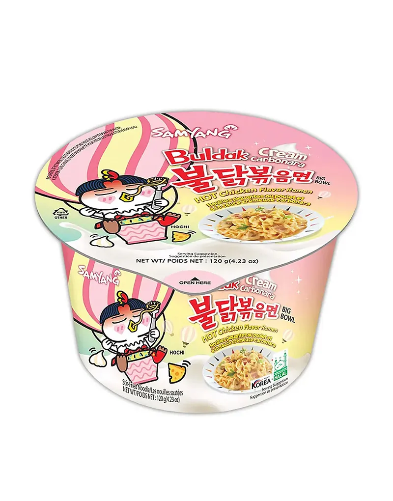 Buldak Big Bowl Creamy Carbonara - 120 gr