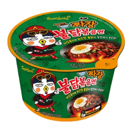 [8801073211643] Buldak Big Bowl Jjajang 105 gr