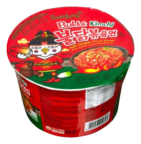 [8801073212343] Buldak Big Bowl Kimchi - 105 gr