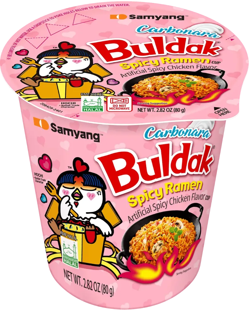 Buldak Cup Carbonara - 80 gr