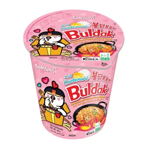 [8801073211667] Buldak Cup Carbonara 80 gr