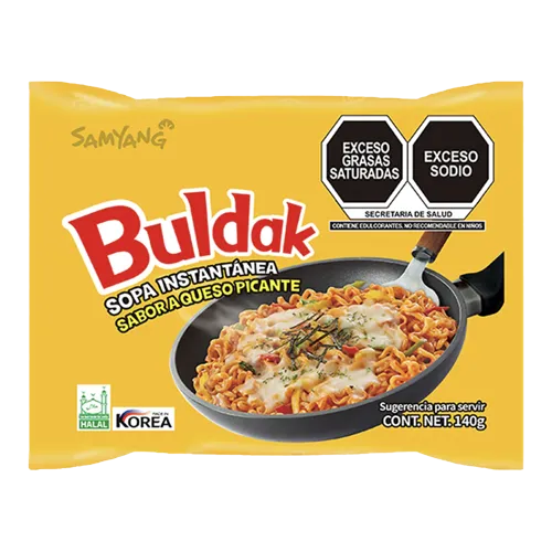 Buldak Queso Picante 140 gr