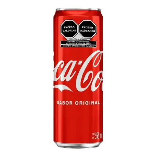 Lata Coca Cola Regular 355 ml