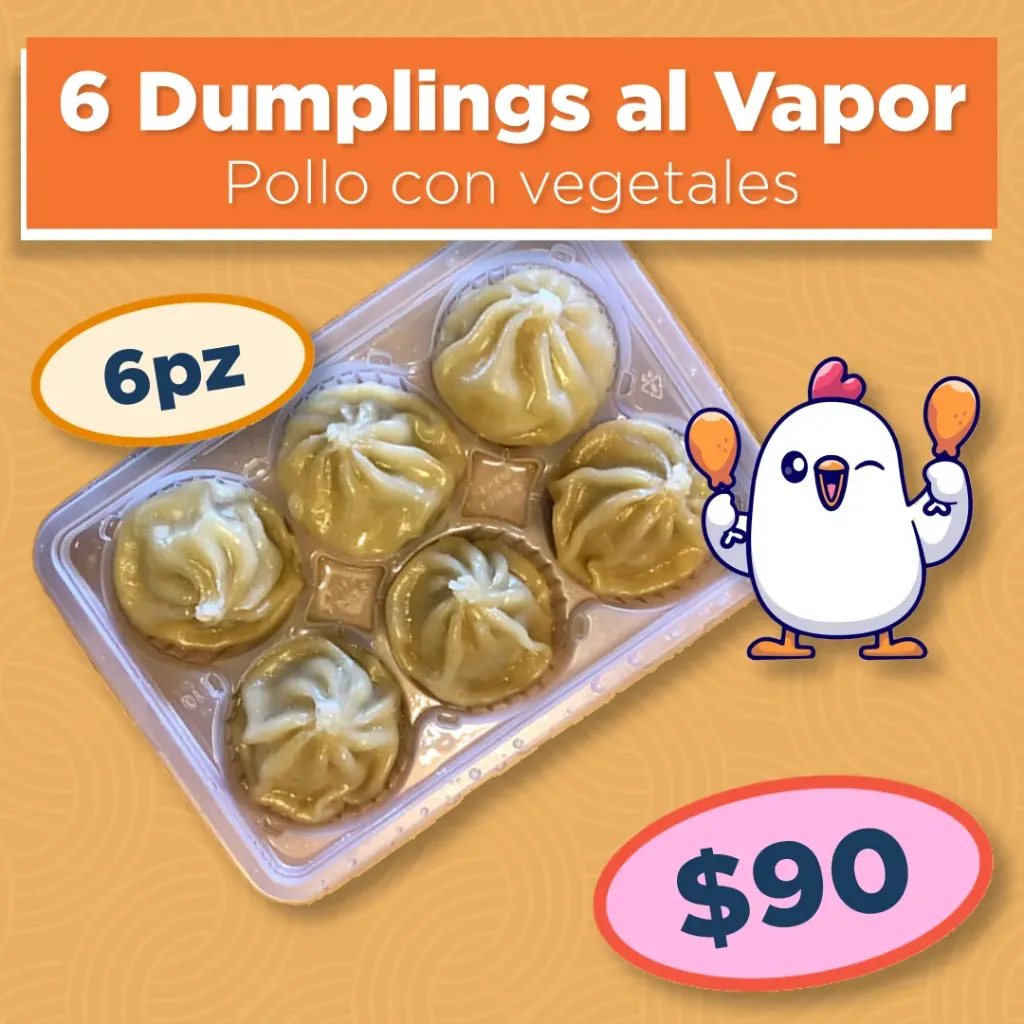 [3864510] 6 Dumplings de Pollo