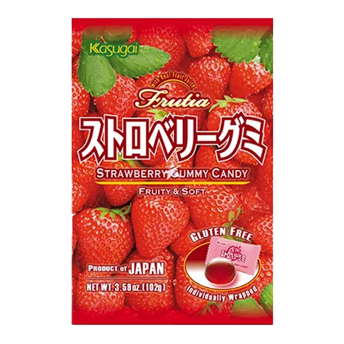 [4901326040052] Kasugai Gomitas - Fresa 102 gr
