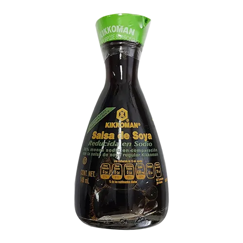 [041390001314] Kikkoman Salsa Soya Reducida en Sodio 148 ml