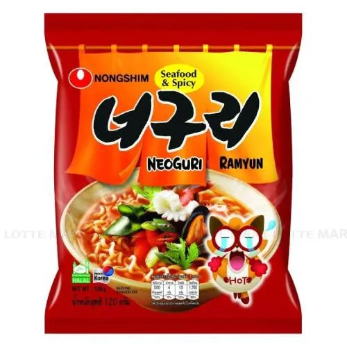 Nongshim Neoguri Spicy Seafood - 120 gr