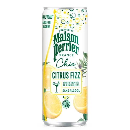 [8445291046184] Perrier Chic - Citrus Fizz 250 ml