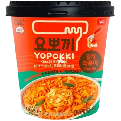 [8809054402370] Rapokki Cup - Kimchi - 145 gr