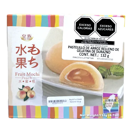 [4711931012210] Royal Fruit Mochi Durazno 132 gr