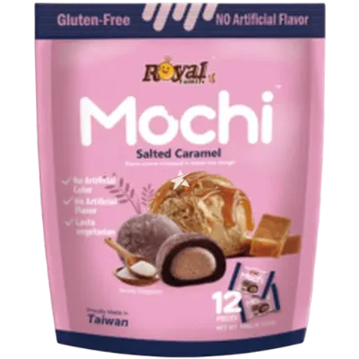 [4711931036841] Royal Mochi - Caramelo Salado - 12 pzas - 180 gr
