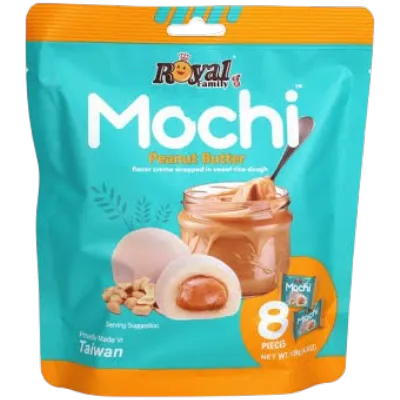 Royal Mochi - Crema de Cacahuate - 8 pzas - 120 gr