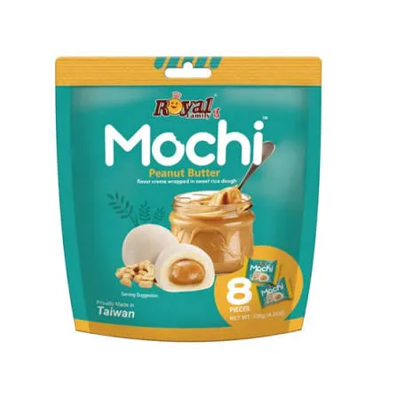 [4711931036988] Royal Mochi - Crema de Cacahuate - 8 pzas - 120 gr