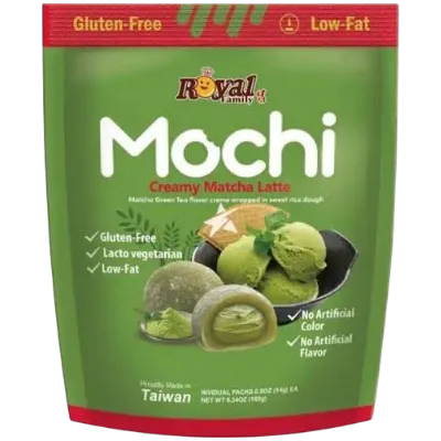 [4711931034229] Royal Mochi - Matcha Latte - 12 pzas - 180 gr