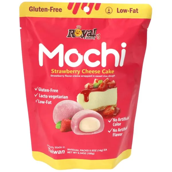 [4711931036735] Royal Mochi - Pie de Fresa - 8 Pzas - 120 gr