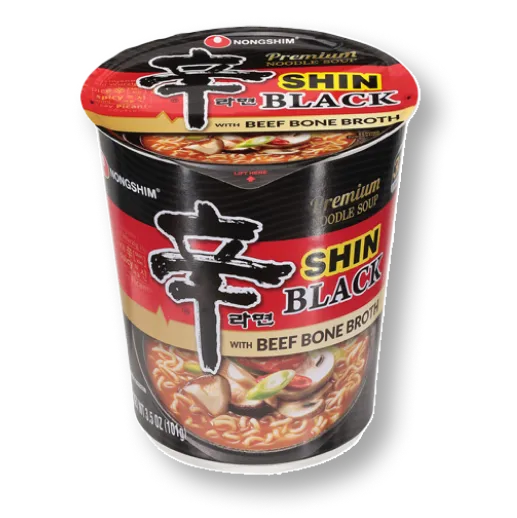 Shin Black Noodle Soup Cup 101 gr