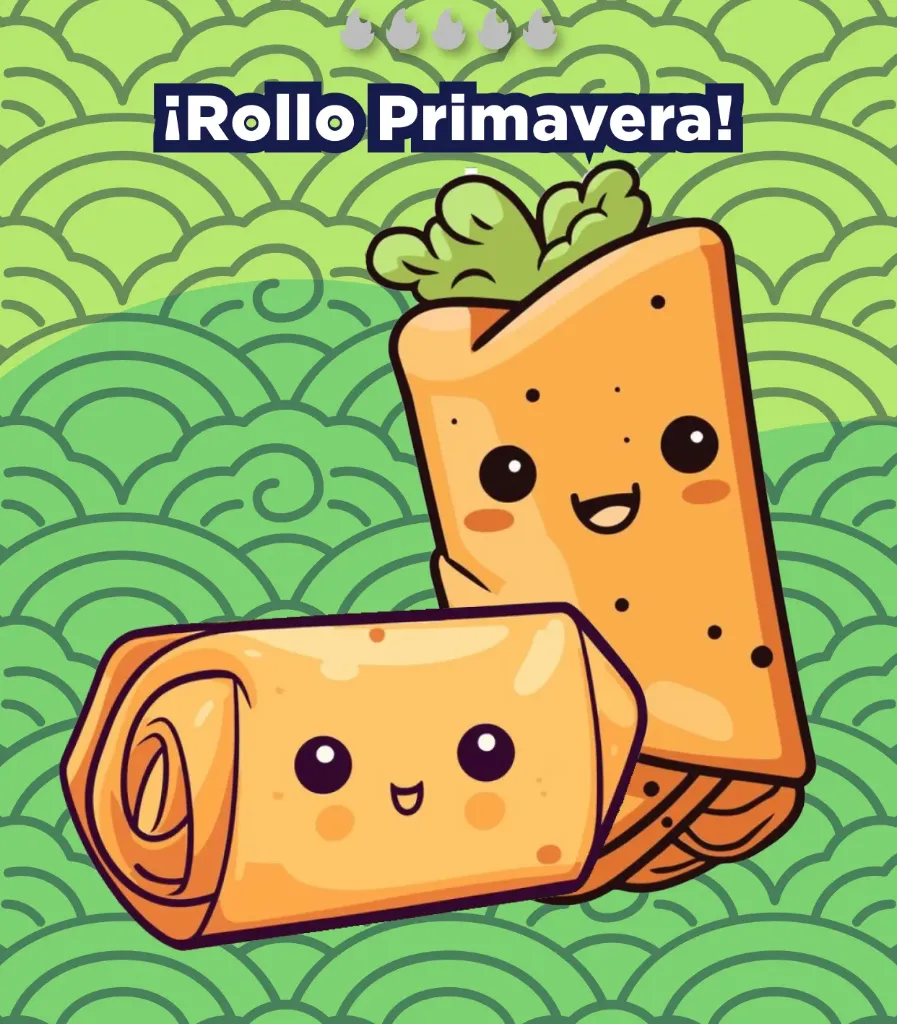1 Rollo Primavera de Vegetales