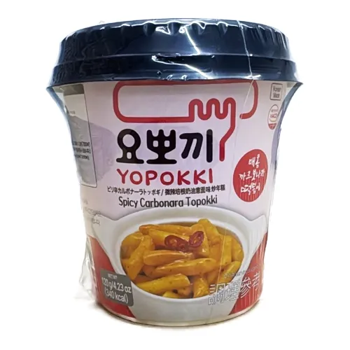 [8809054403841] Topokki Cup Spicy Carbonara - 120 gr