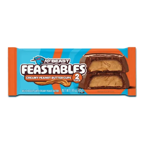 [850050238874] Mr Beast Feastables - Creamy Peanut Butter