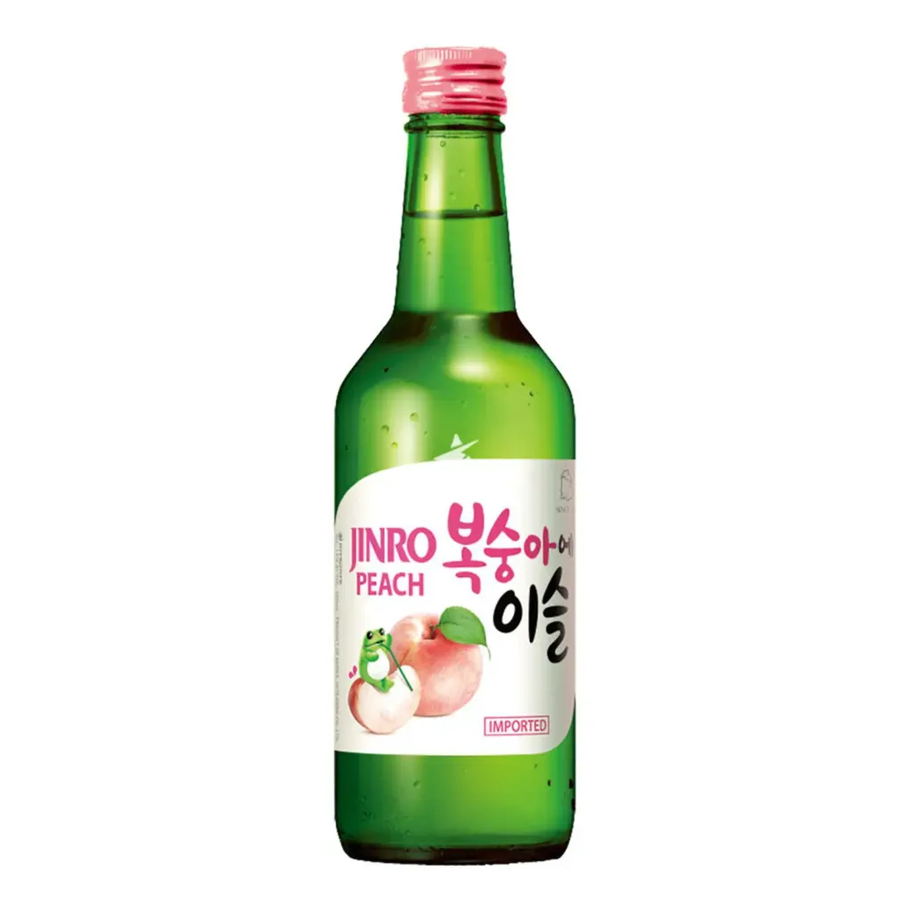 [8801048181292] JINRO - Soju Durazno - 360 Ml