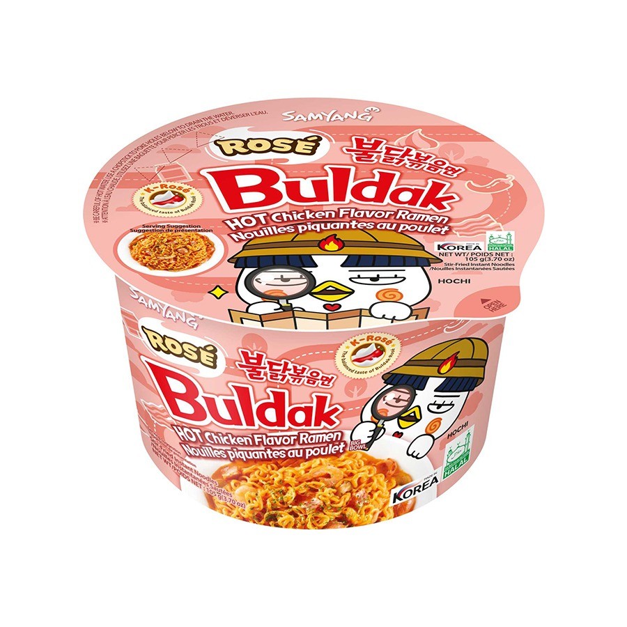 Buldak Big Bowl Rosé - 105 gr