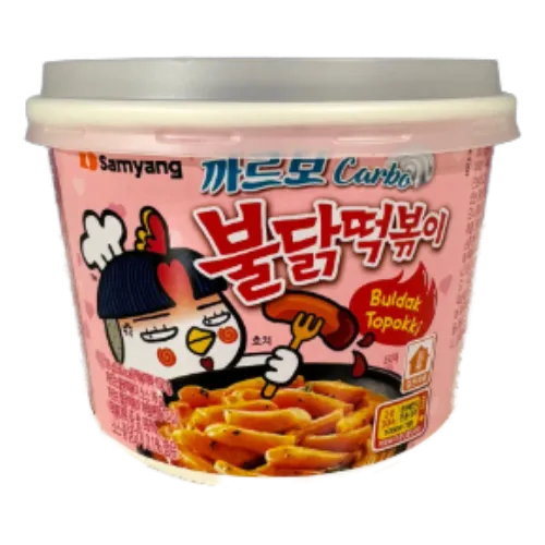 [8801073310933] Buldak Topokki Carbonara 179 Gr