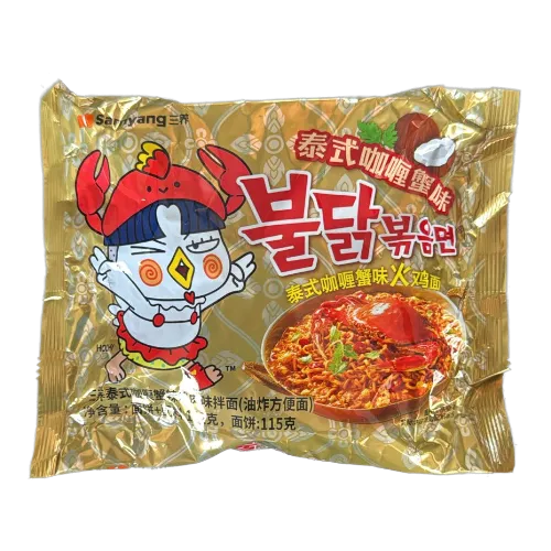 [6976879911126] Buldak Curry de Cangrejo Thai - 115 gr