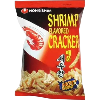 [031146215690] Nongshim - Shrimp Crackers Spicy - 75 gr