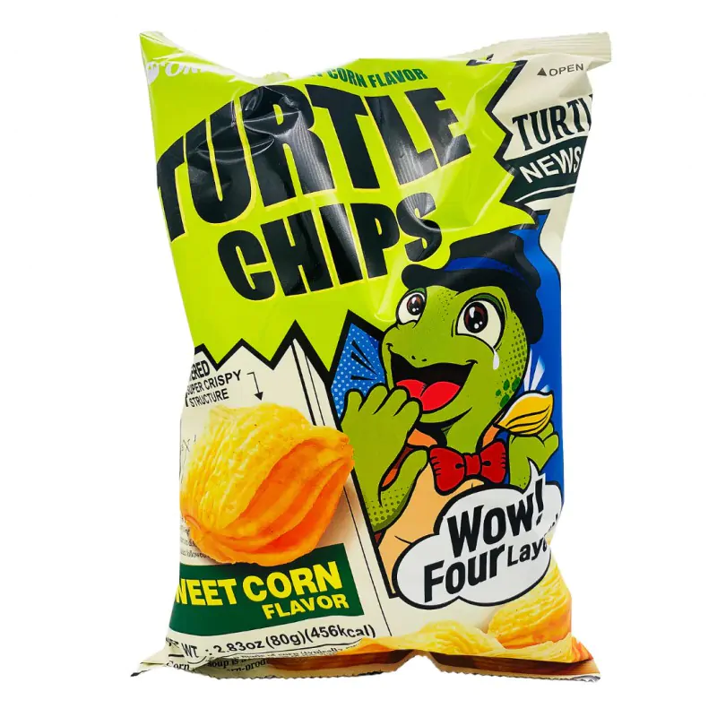Orion - Turtle Chips Elote Dulce - 80 gr
