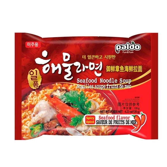 Paldo - Seafood Noodle Soup Ramen - 120 gr