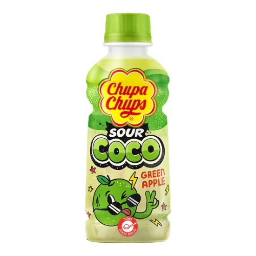 Chupa Chups Sour Coco Manzana Verde 240 Ml