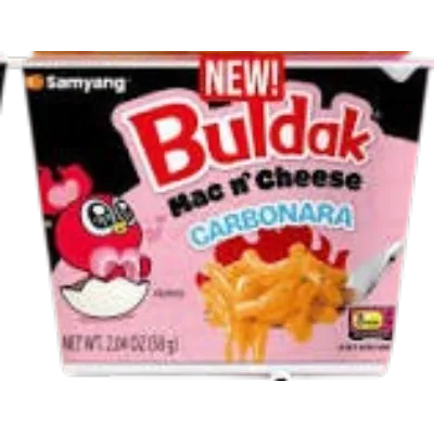 Buldak - Mac and cheese - Carbonara - 58 gr