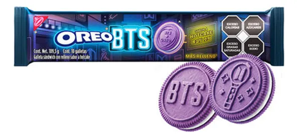 Galletas Oreo Bts 109g