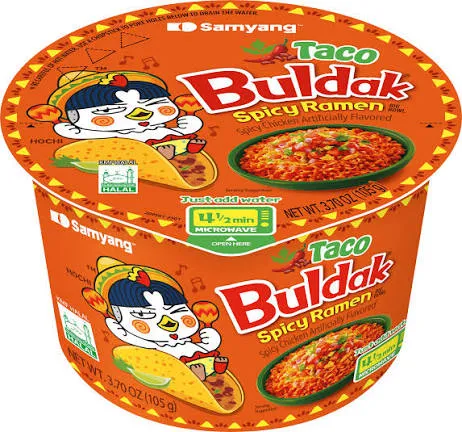 [8801073216983] Buldak - Big Bowl - Taco - 105 gr